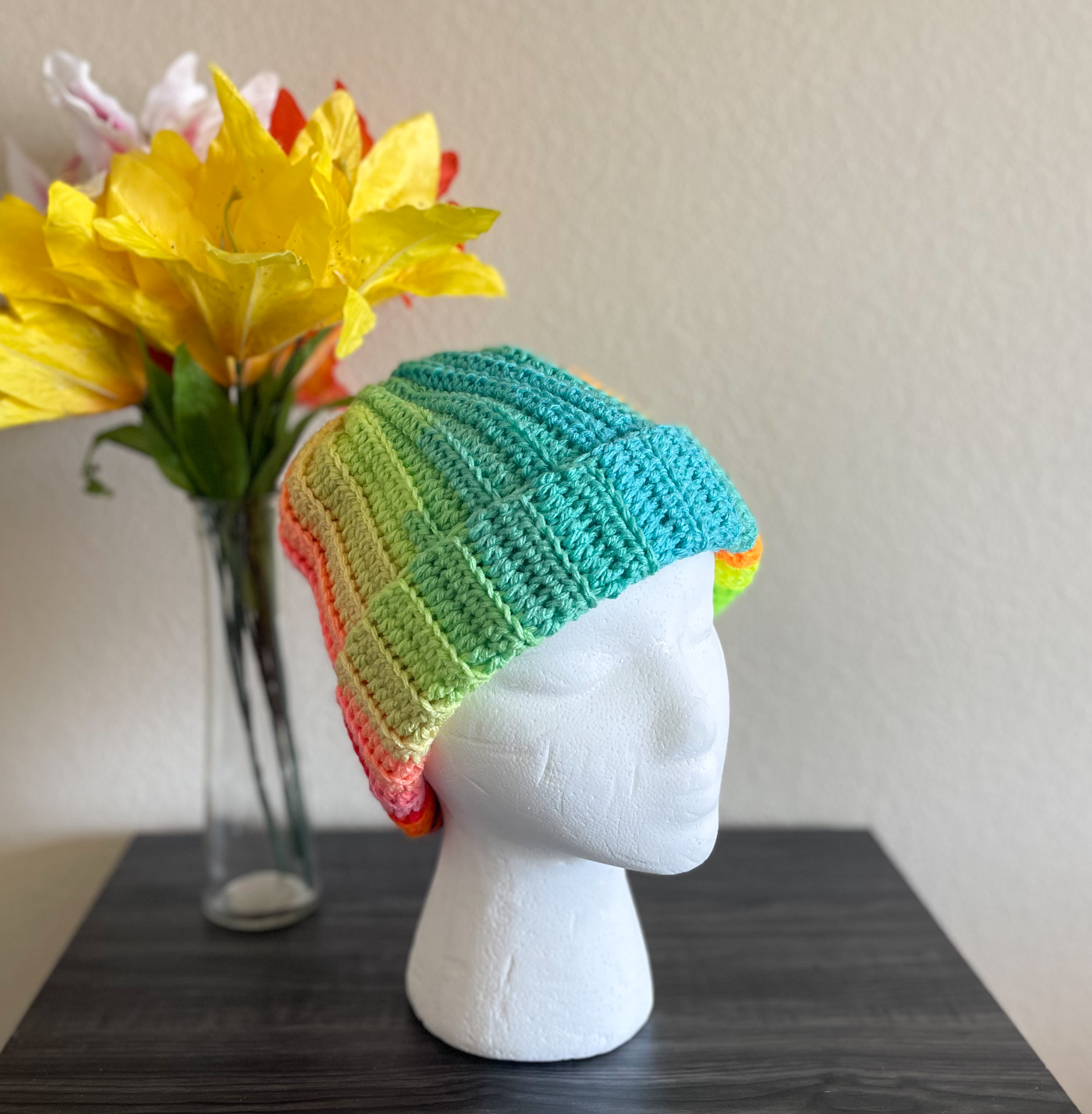 Ribbed Beanie - Chaos v1