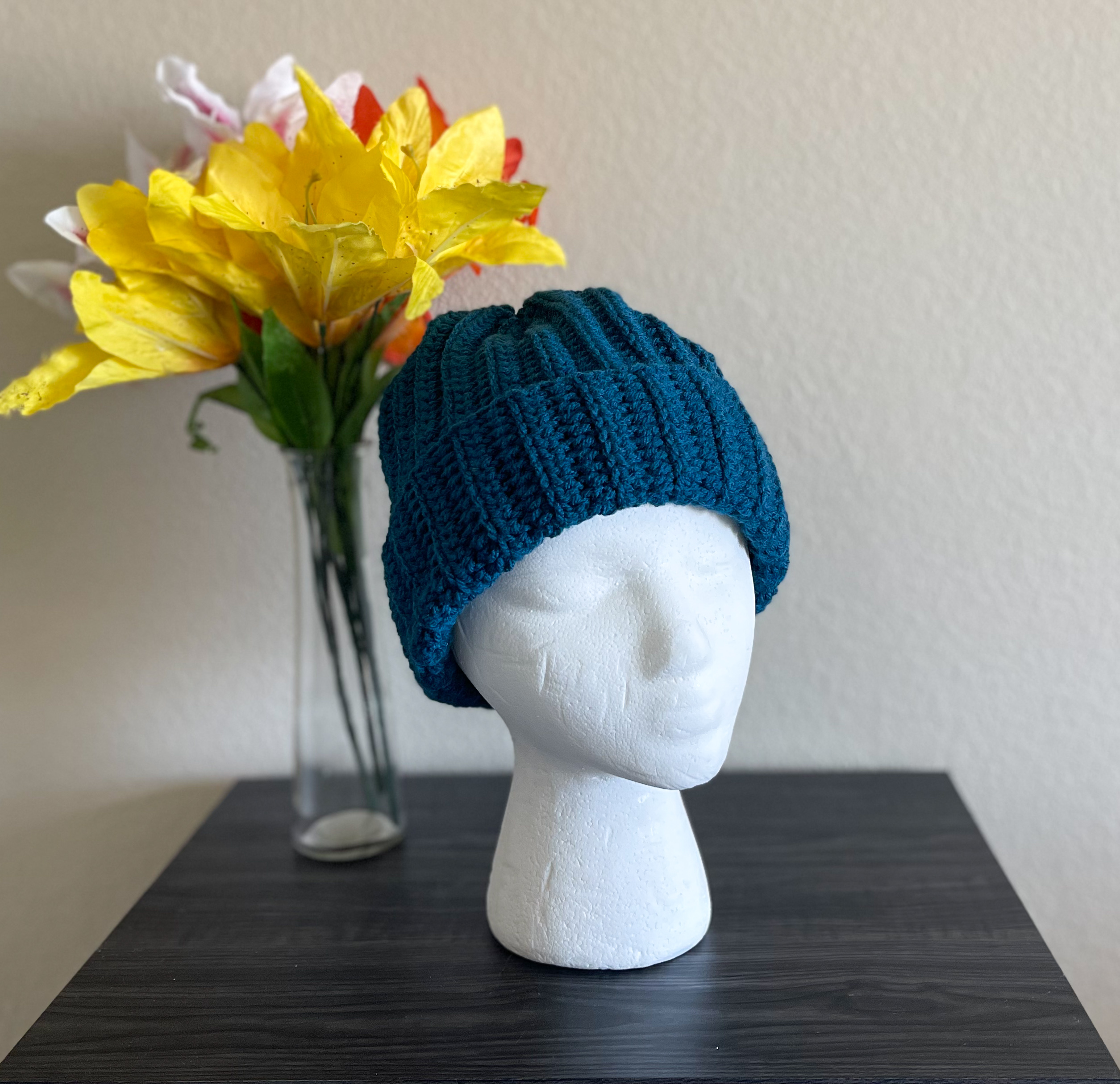 Ribbed Beanie - Reef